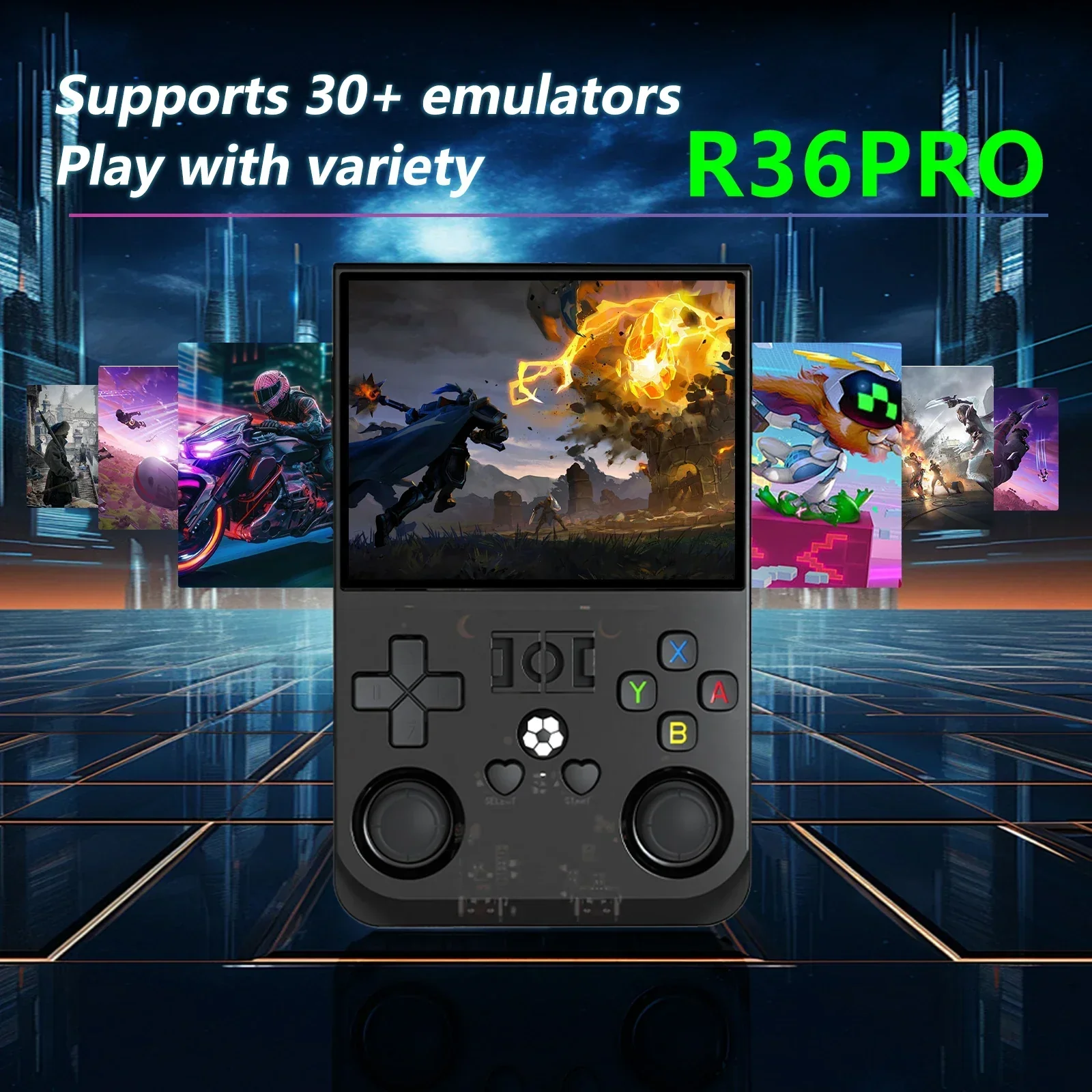 R36PRO Retro Handheld Video Game Console - Image 6