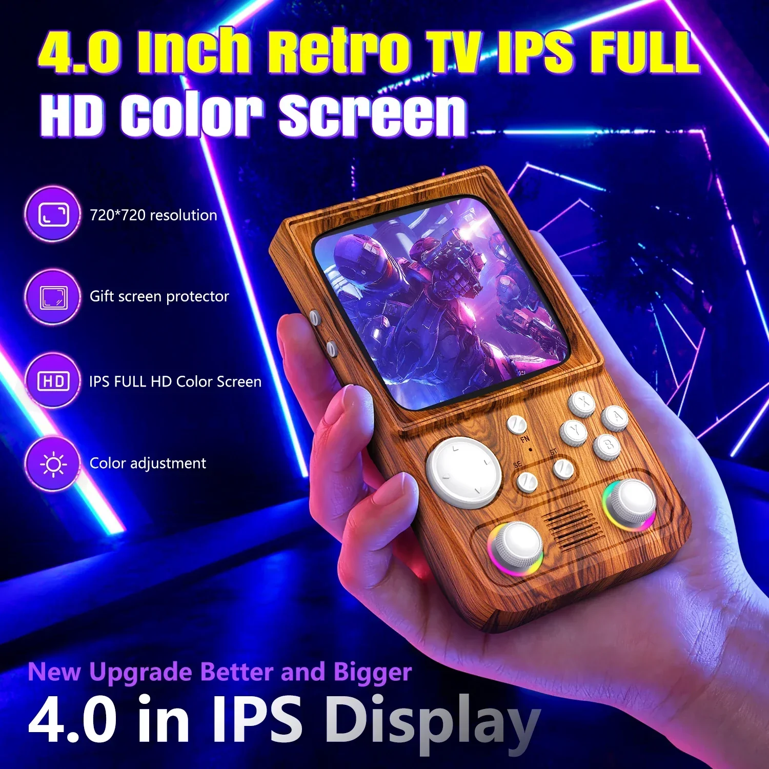 R36T MAX Retro Handheld Video Game Console - Image 4