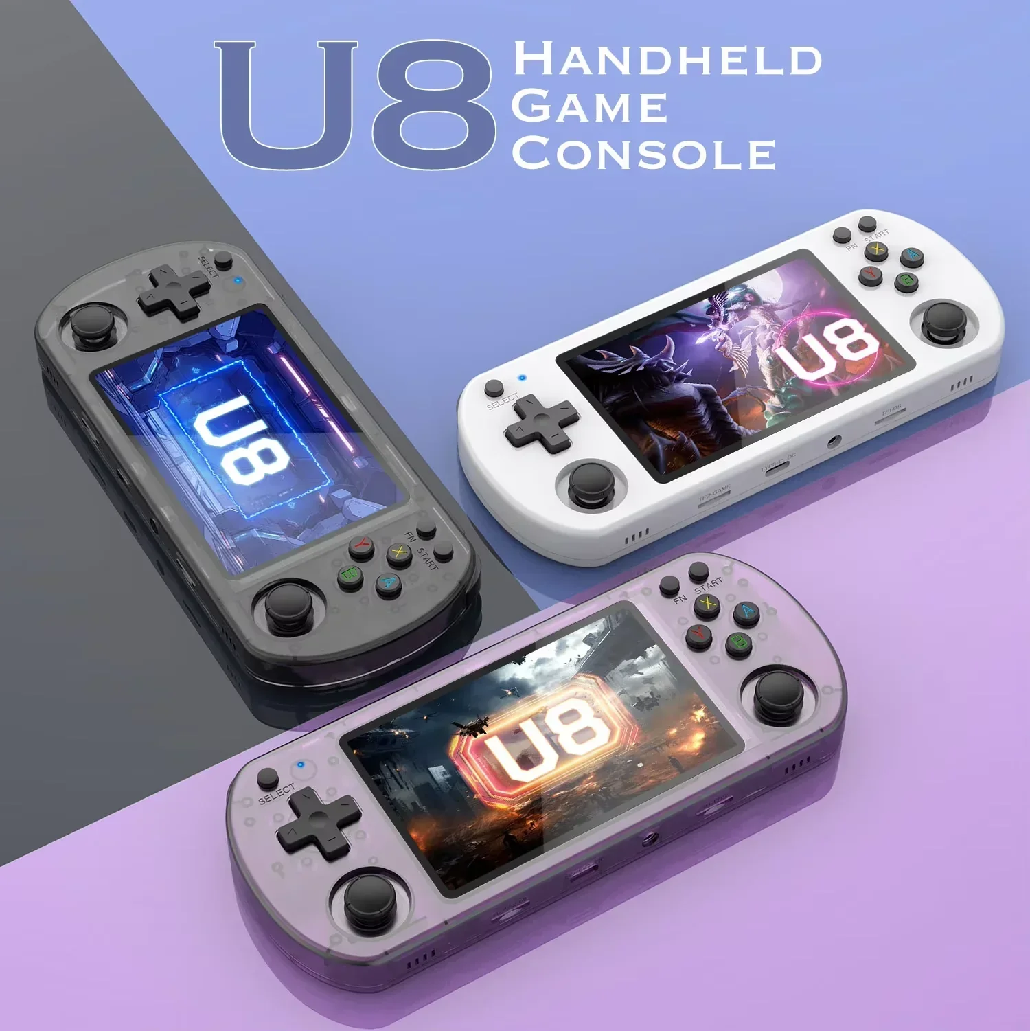 U8 Retro Handheld Video Game Console